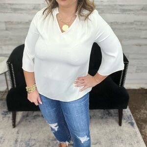 NWT quarter sleeve blouse
